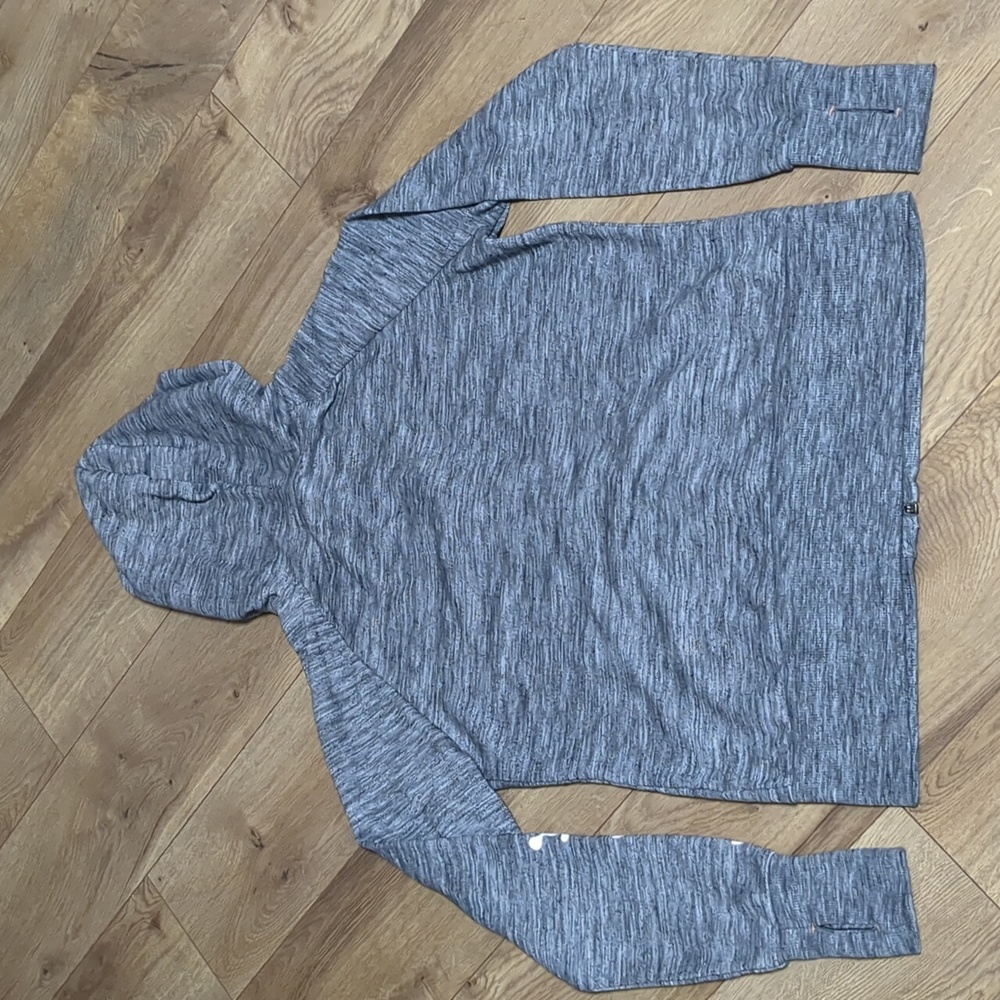 Orange theory Full zip up Grey Women's hoodie Size Medium - Picture 4 of 9